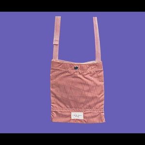 RAG & BONE ADDISON SMALL POUCH CROSSBODY BAG IN SWEETIE ROSE